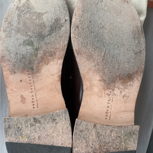 Freda Salvador Elba Loafer Size 36 Espresso - Picture 5 of 5